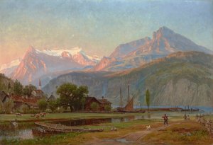 Die Bucht von Uri, Vierwaldstättersee 1859 von Thomas Worthington Whittredge