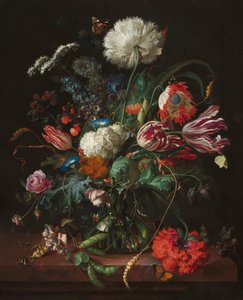 Blumenvase, um 1660 von Thomas and Heem Jan D. de (1606-84) Bosschaert