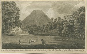 Dovedale - Thorpe Cloud (Stich) von Thomas of Derby (after) Smith