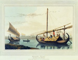 Malaye Proas, Tafel 17 aus 