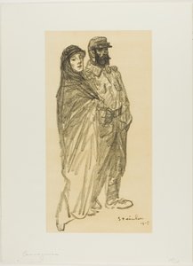 Mutig von Théophile Alexandre Pierre Steinlen