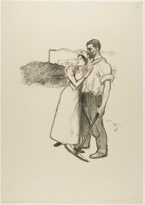 Letzter Zufluchtsort der Freiheit von Théophile Alexandre Pierre Steinlen