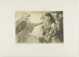 Nationale Unterstützung von Théophile Alexandre Pierre Steinlen