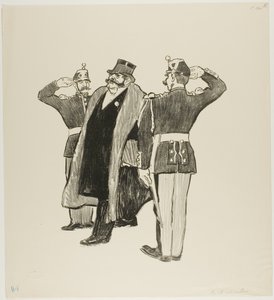 Einhundert Millionen von Théophile Alexandre Pierre Steinlen