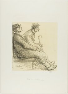 Die Genesenden von Théophile Alexandre Pierre Steinlen