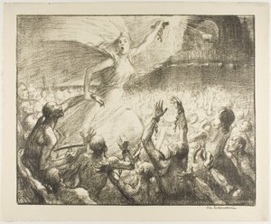 Der Befreier von Théophile Alexandre Pierre Steinlen