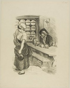 Die Rückkehr des Seemanns von Théophile Alexandre Pierre Steinlen