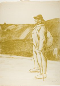 Der Landstreicher von Théophile Alexandre Pierre Steinlen