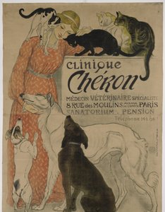 Clinique Chéron von Théophile Alexandre Steinlen