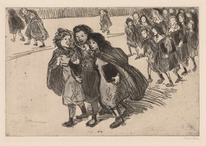 Nach der Schule von Théophile Alexandre Steinlen