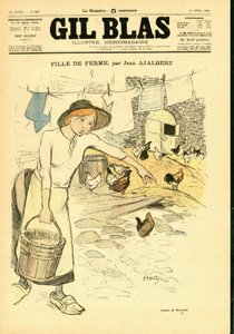 Cover von „Gil Blas“ von Théophile Alexandre Steinlen