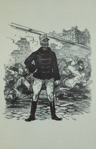 General Gaston Auguste (1830-1909) Marquis de Gallifet, in seiner ganzen Pracht von Théophile Alexandre Steinlen