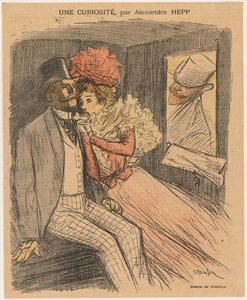 Gil Blas Illustré: Eine Kuriosität, von Alexandre Hepp, 1897