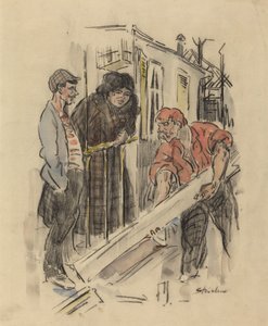 Klatsch, spätes 19. - frühes 20. Jahrhundert von Théophile Alexandre Steinlen
