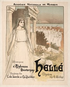 Hellé - Oper in 4 Akten, 1896 von Théophile Alexandre Steinlen