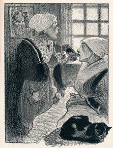 Les Femmes De France aus Chansons De Femmes, 1897, 1898 von Théophile Alexandre Steinlen