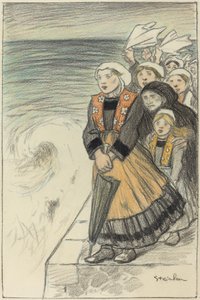 Seemannsfrauen von Théophile Alexandre Steinlen