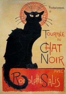 Tournée du Chat Noir von Théophile Alexandre Steinlen