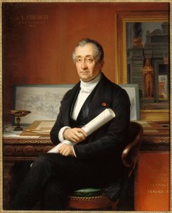 Porträt des Architekten Louis Visconti von Théophile Vauchelet