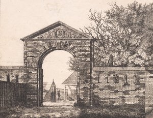 Festungstor bei Rysensten von Thorald Læssøe