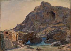 Blick auf Marina Piccola, Capri: Nachmittagslicht von Thorald Læssøe