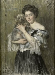 Maria Catharina Josephine Jordan (1866-1948), Ehefrau des Malers George Hendrik Breitner