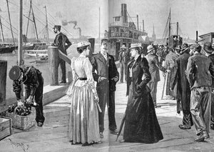 Mitglieder des New York Yacht Club