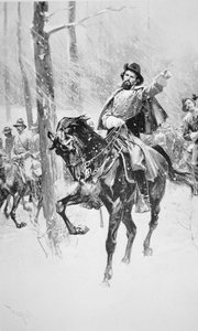Porträt von General Nathan Bedford Forrest