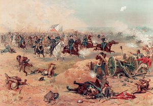Sheridans letzter Angriff bei Winchester von Thure de Thulstrup