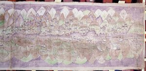 Das Mondende des Tsari Rongkor von Tibetan School