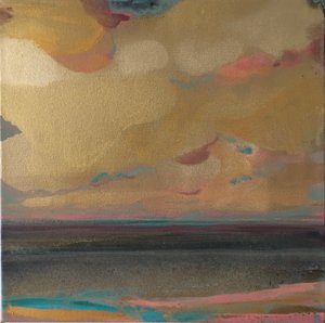 Goldene Wolke, Meereswelle von Tiffany Lynch