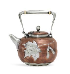 Teekessel, ca. 1880 (Silber & Kupfer) von Tiffany and Company
