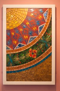 Muster-Mosaiktafel für das Farwell Building, Detroit, 1915 von Tiffany and Company Tiffany and Company