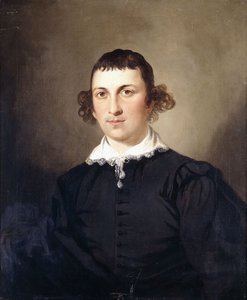 Porträt eines Gentlemans, wahrscheinlich Mr. Lyte, in schwarzem Van-Dyke-Kostüm, 1769