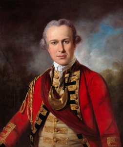 Unbekannter Offizier eines königlichen Regiments zu Fuß, ca. 1760 von Tilly Kettle