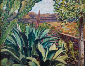 Lanzarote Landschaft, 2023 von Tilly Willis