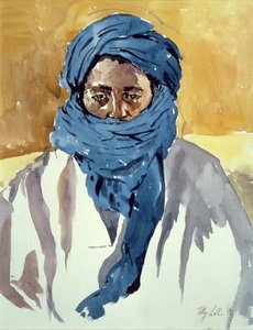 Tuareg-Stammesangehöriger, Timbuktu, 1991
