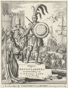 Ritter mit dem Wappen von Jerusalem aus: Historie der Kreuzfahrer von Timotheus Ten Hoorn