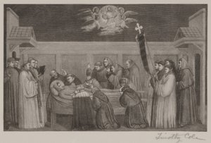 Tod des Heiligen Franziskus