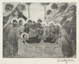 Alte italienische Meister: Beerdigung der Jungfrau, 1888-1892 von Timothy Cole