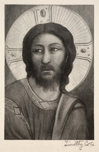 Alte italienische Meister: Kopf Christi, 1888-1892 von Timothy Cole
