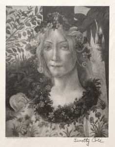 Alte italienische Meister: Kopf von Flora von Timothy Cole
