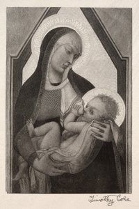 Alte italienische Meister: Madonna und Kind, 1888-1892