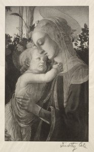 Alte italienische Meister: Madonna mit Kind, 1890