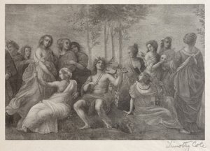Alte italienische Meister: Parnassus, 1888-1892 von Timothy Cole