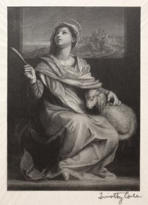 Alte italienische Meister: St. Agnes, 1888-1892 von Timothy Cole