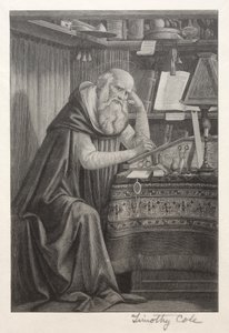 Alte italienische Meister: St. Hieronymus, 1888-1892 von Timothy Cole