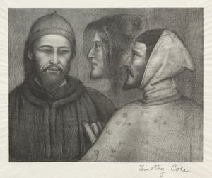 Alte italienische Meister: Drei Köpfe, 1885