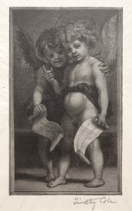 Alte italienische Meister: Zwei Kinderengel, 1888-1892