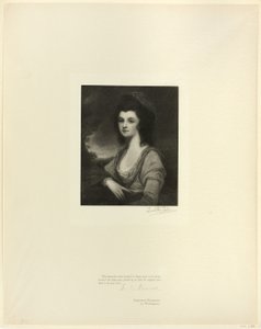 Porträt von Mrs. Davies, aus Old English Masters
